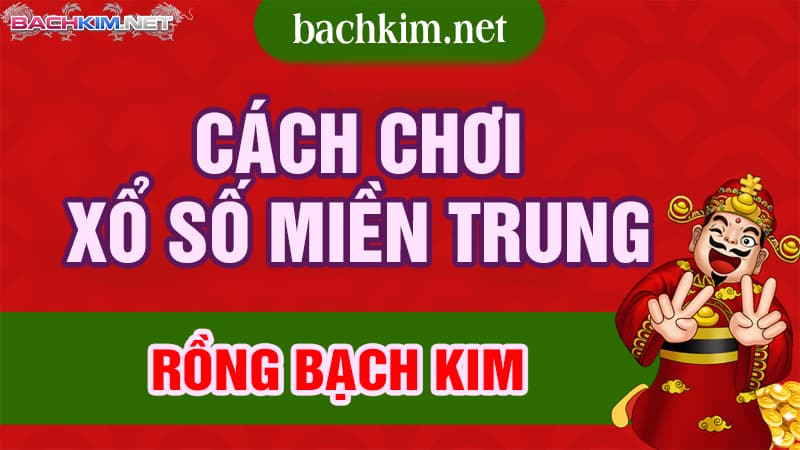 Cách chơi xổ số miền Trung Rồng Bạch Kim