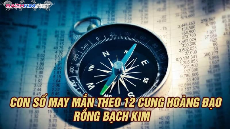 Con số may mắn tính theo 12 cung hoàng đạo 