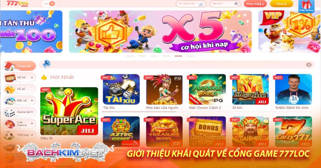 Giới thiệu khái quát về cổng game 777loc